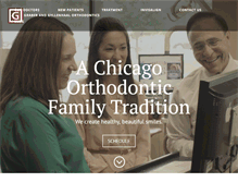 Tablet Screenshot of graberorthodontics.com